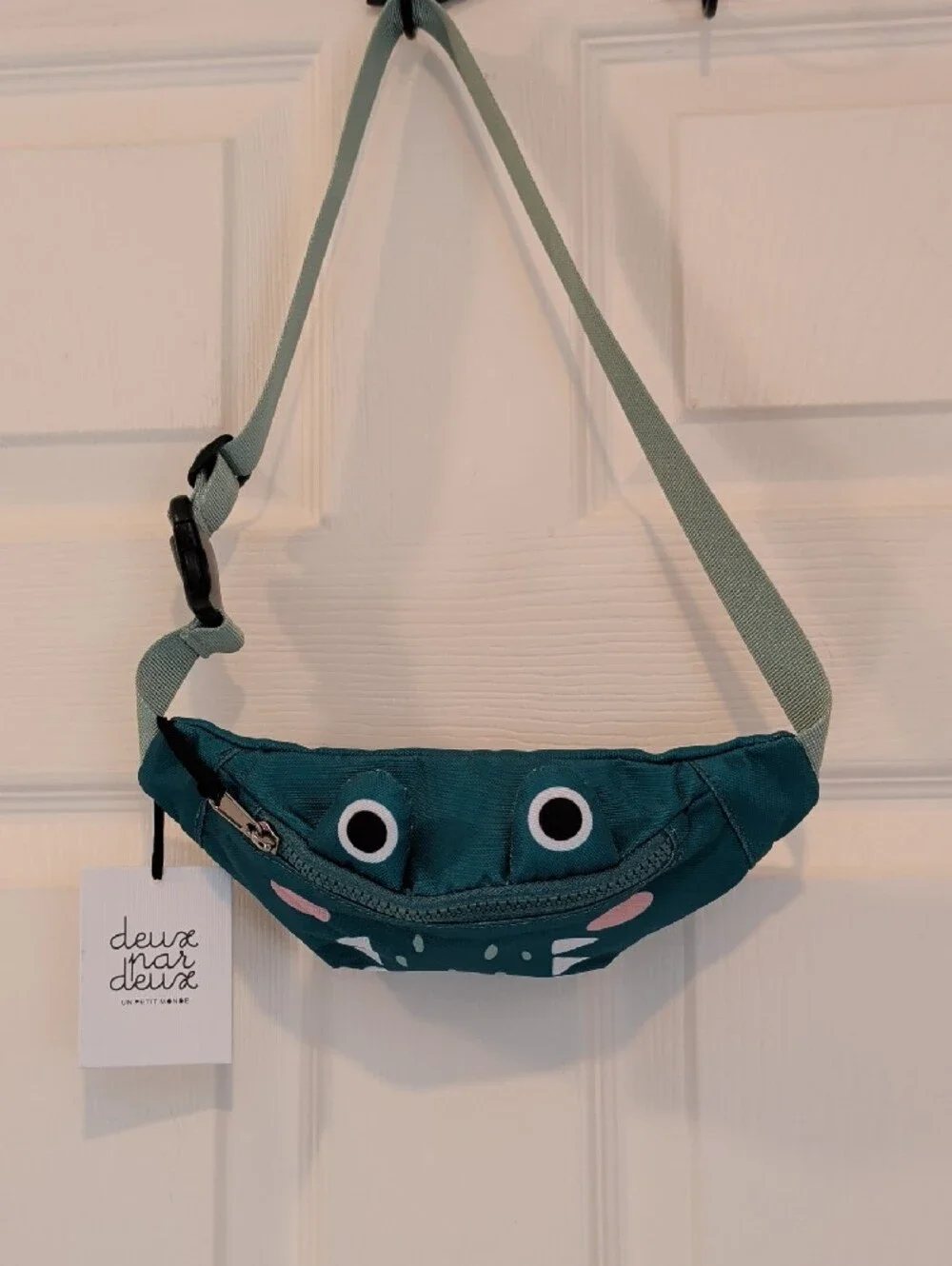 Deux par Deux Boy Playful Crocodile Fanny Pack New with Tags